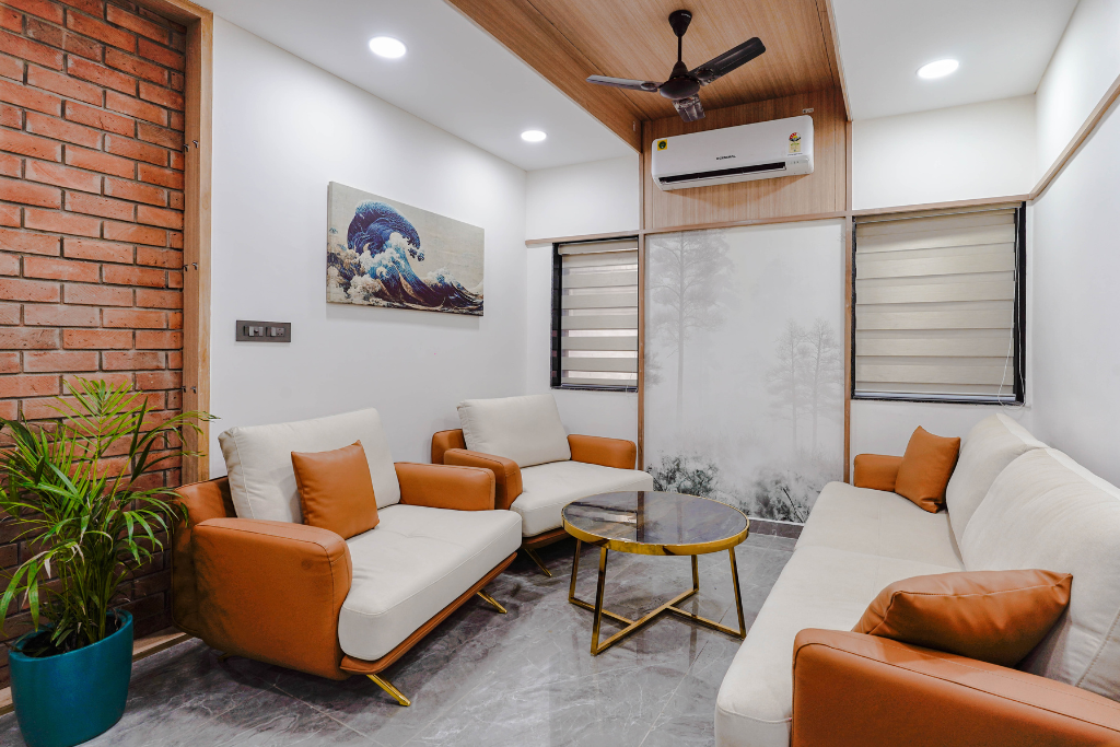 Office turnkey interior design in Ahmedabad